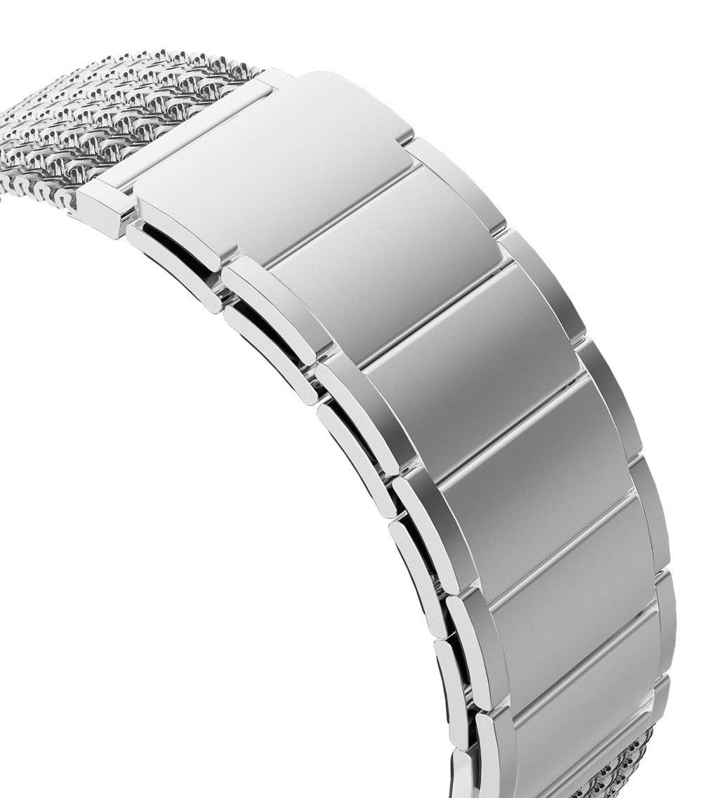 KUXIU Natural Stainless Steel Magnetic Apple Watch Band
