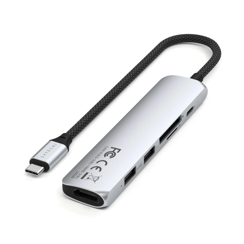 6-in-1 USB-C Slim Multiport Adapter