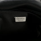 Sequin Logo Single Flap Pink Silver Black