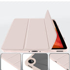 SAHARA - AirShield Tri-Fold Folio Case for Amazon Fire Max 11 (2023) - Blush Pink