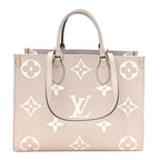 Empreinte Monogram Giant Onthego MM Tourterelle Creme