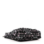 Tweed Patchwork Quilted Small Chanel 22 Black Pink White