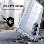 Entronix Case Compatible with Galaxy Z Fold 6 - [Hard Back] Clear Cover