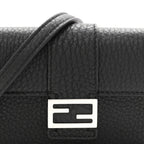 Cuoio Romano Micro Flat Baguette Black