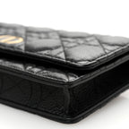 Supple Calfskin Caro Belt Bag Black