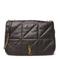 Lambskin Matelasse Monogram Large Jamie 4.3 Dark Sweet Chocolate