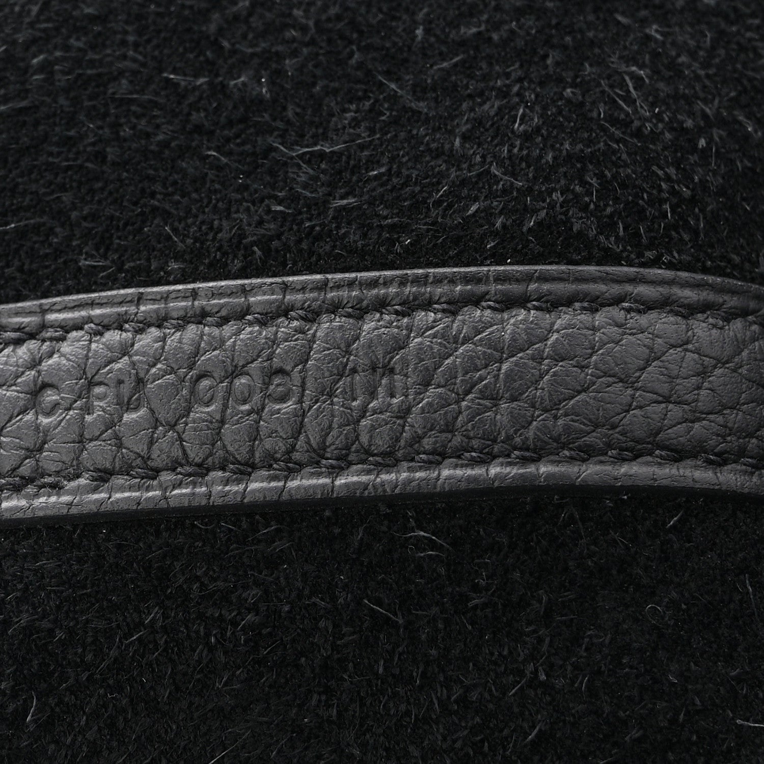 Taurillon Clemence Picotin Lock 22 MM Black