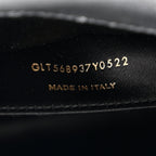 Calfskin Monogram Large Belle De Jour Clutch Black