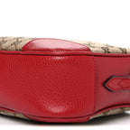 Monogram Mini Bree Messenger Bag Red