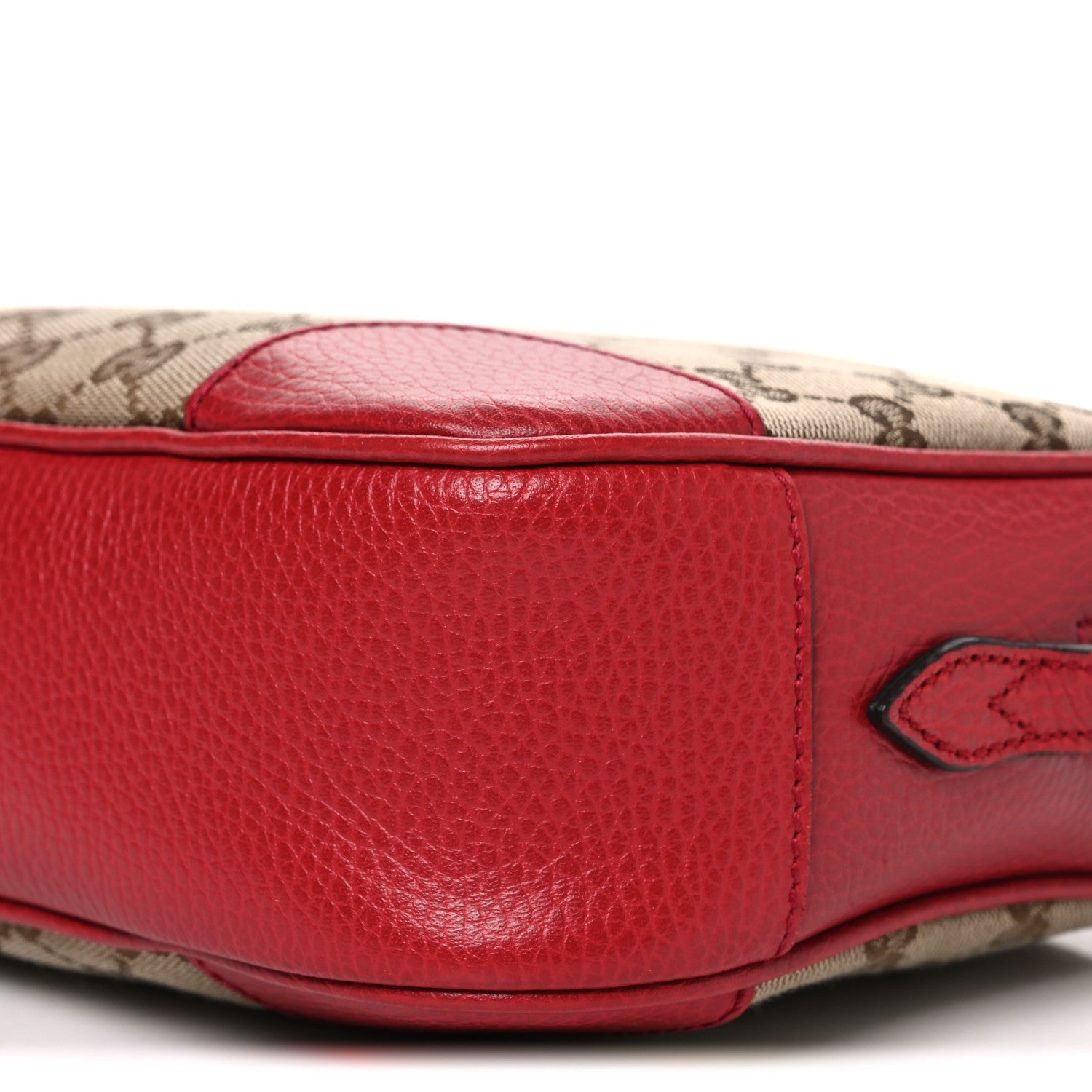 Monogram Mini Bree Messenger Bag Red