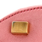 Satin Raso Bucket Bag Pink