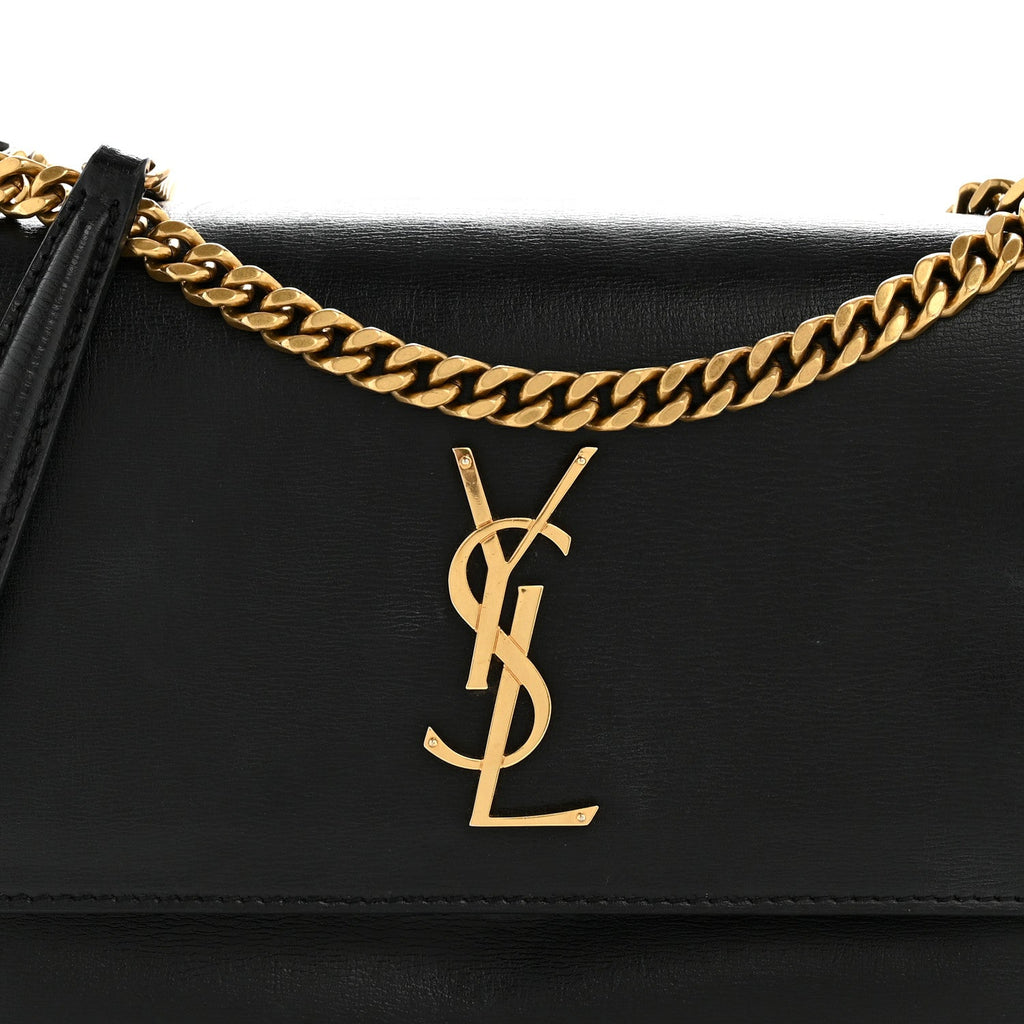 Calfskin Medium Monogram Sunset Black