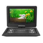 Portable TV+DVD Player with Color TFT LED Screen and USB/HD/AV Inputs