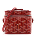Goyardine Muse Nano Vanity Case Red