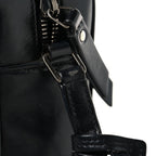 Calfskin Matelasse Monogram Lou Camera Bag Black