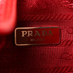 Tessuto Nylon Mini Re-Edition 2000 Bag Rosso
