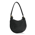 Nappa Intrecciato Small Gemelli Black