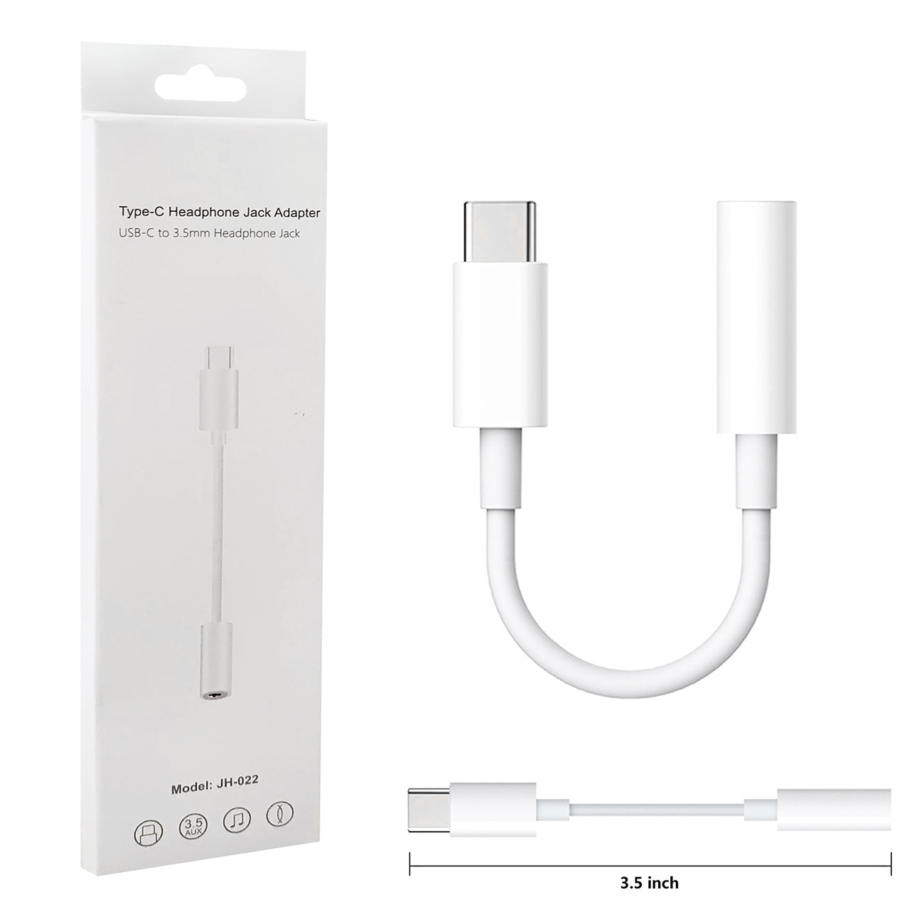 Type-C To 3.5Mm Headphone Jack Adapter