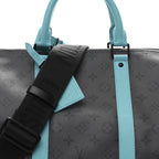 Reverse Monogram Eclipse Keepall Bandouliere 55 Turquoise