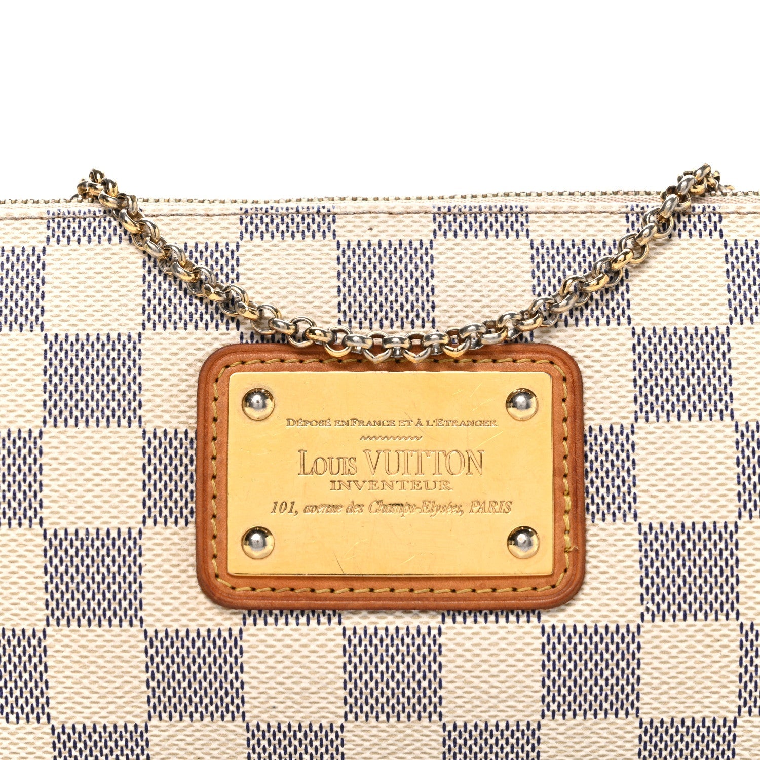 Damier Azur Eva Clutch