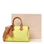 Calfskin Monogram Speedy P9 Bandouliere 25 Lemonade Yellow