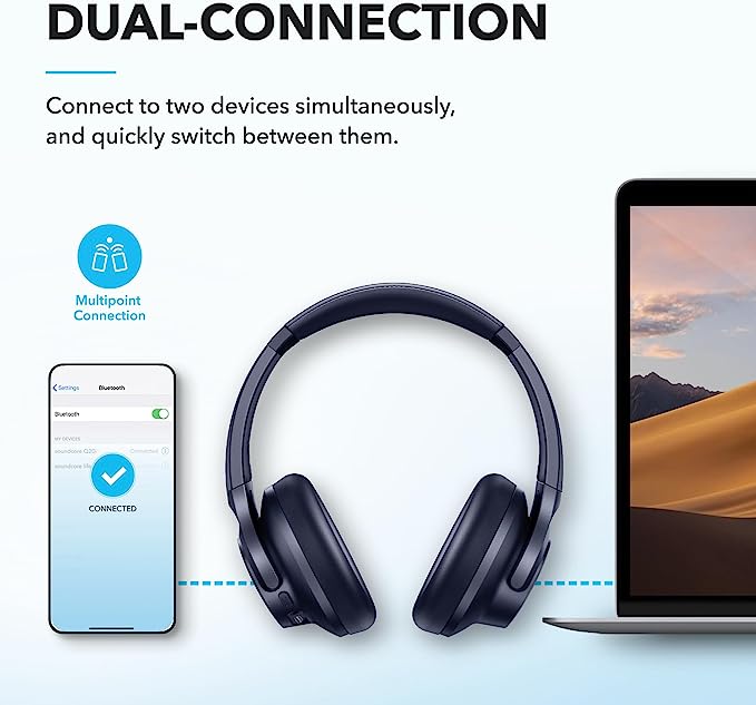 Q20 Hybrid Active Noise Cancelling Headphones