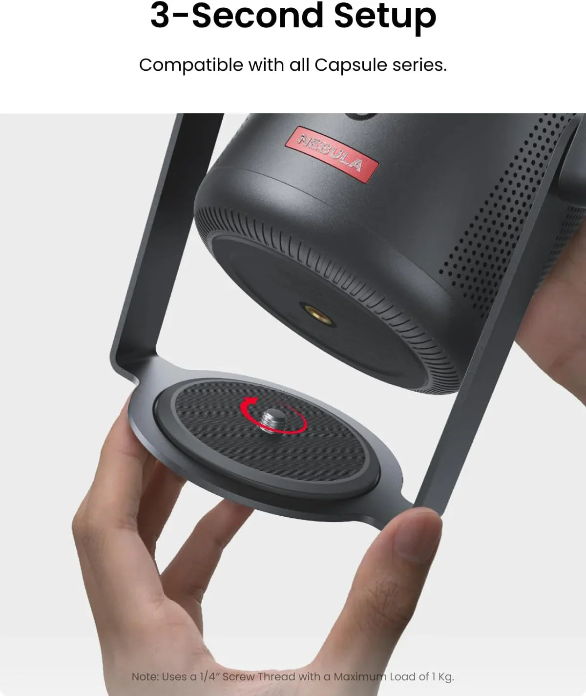 soundcore Nebula Capsule 3 | 1080p Mini Google TV Projector