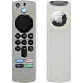 SAHARA - Amazon Fire TV Stick 4K (3rd Gen) Remote Silicone Case for Apple AirTag - Gray