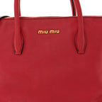 Goatskin Madras Top Handle Bag Fragola