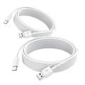 Entronix USB-A to Type-C Charger Cable, 2-Pack [10FT] USB-C Cable Compatible with Android