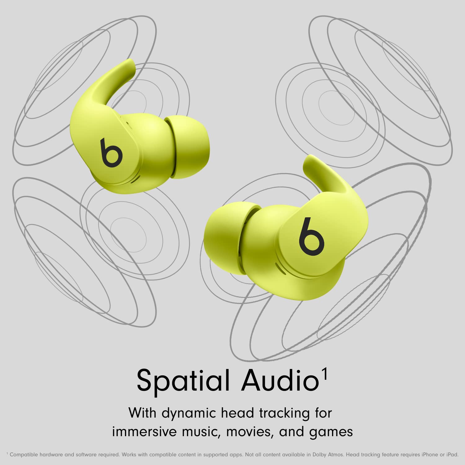 Beats Fit Pro - True Wireless Noise Cancelling Earbuds - Apple H1 Headphone Chip- Volt Yellow (Open Box)
