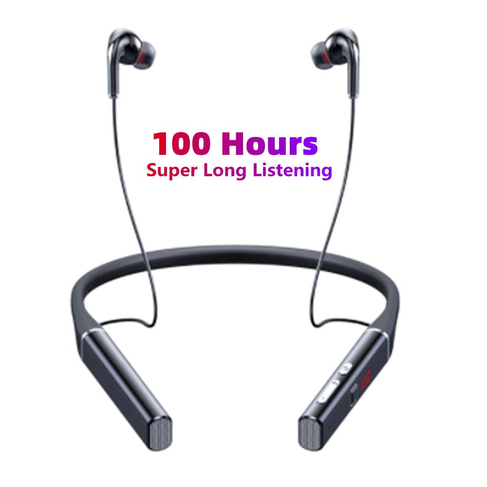 TWS 70 hours Wireless Earphone Bluetooth Magnetic Neckband Headphone IPX3 Waterproof Sport Headset Noise Cancelling MIC S720