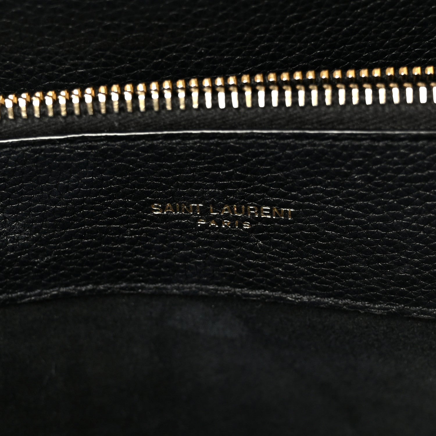 Grained Calfskin Small Supple Sac De Jour Black