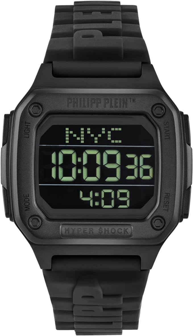 Philipp Plein Watch Hyper Shock Black