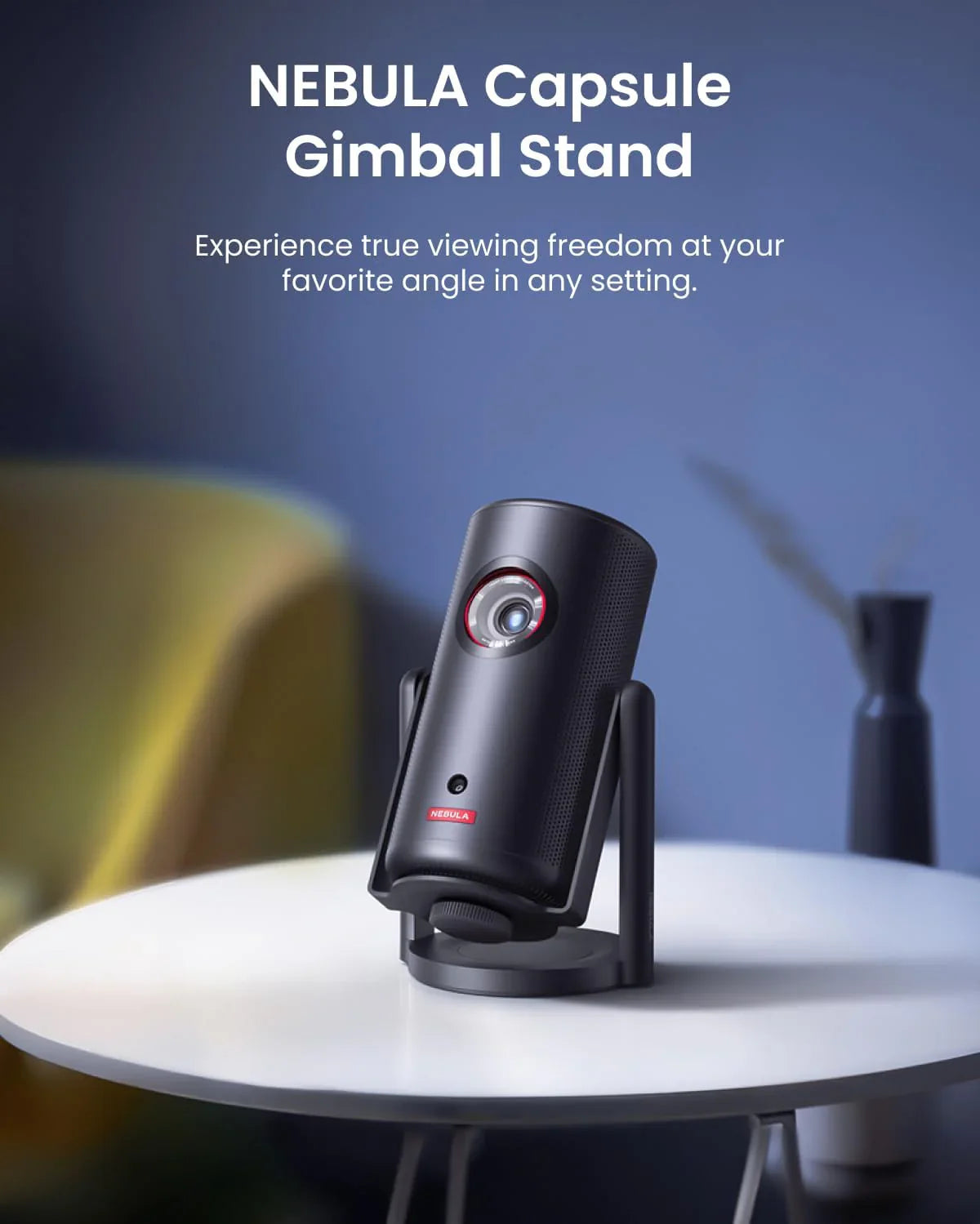 soundcore Nebula Capsule 3 | 1080p Mini Google TV Projector