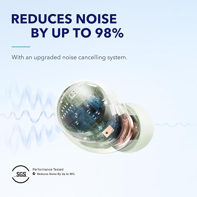 soundcore Space A40 | Long-Lasting Noise Cancelling Earbuds