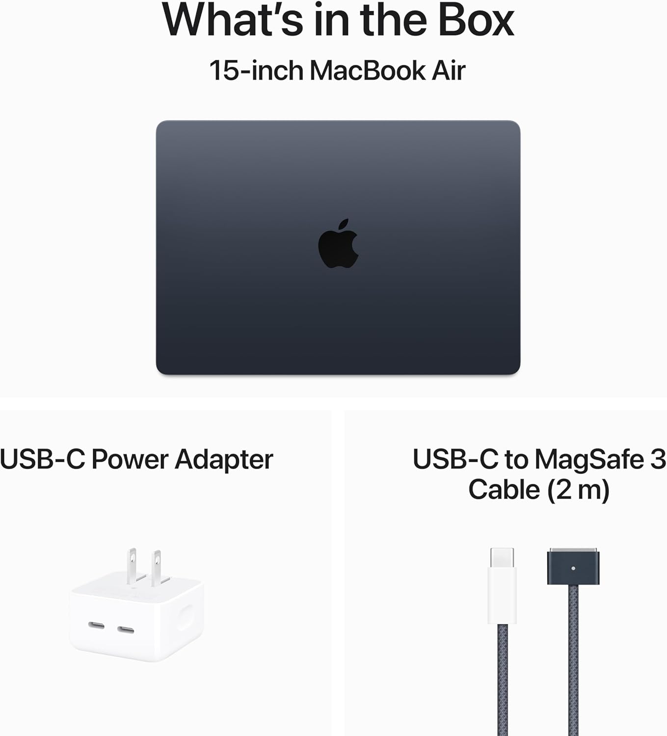 Apple 15-inch MacBook Air M3 24GB 2TB SSD Midnight