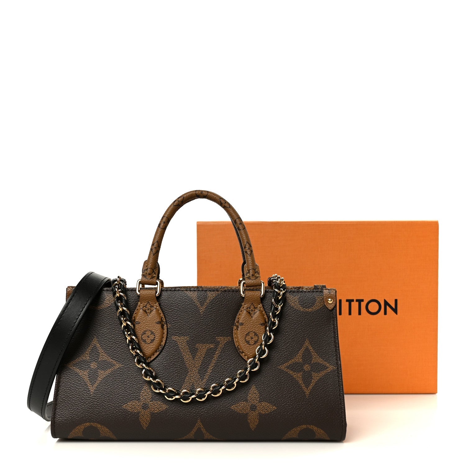 Reverse Monogram Giant OnTheGo East West Chain