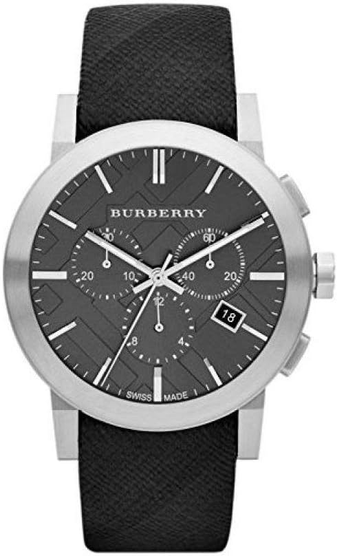 Burberry Men's Watch Chronograph The City Beat Check