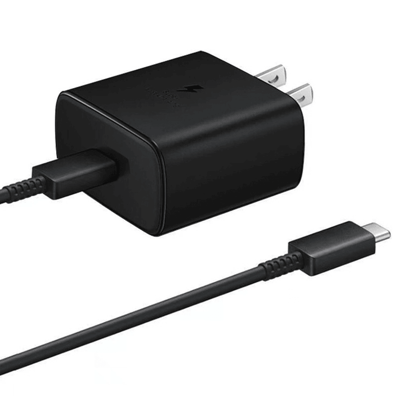 45W USB-C Super Fast Wall Charger + 6FT Cable For Samsung Galaxy S20 S21 S22 S23 - 6FT Cable