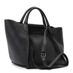 Supple Grained Calfskin Small Big Bag Black