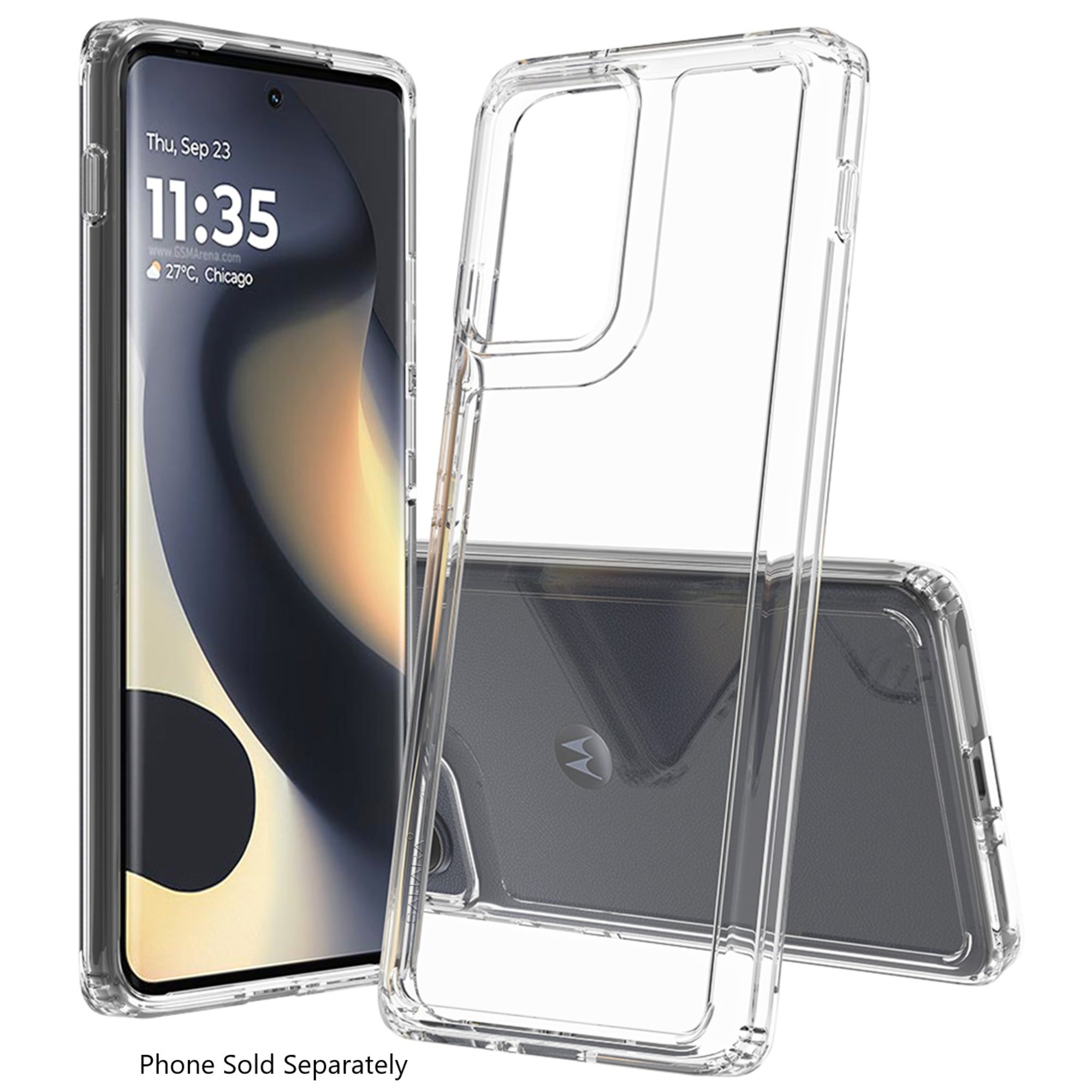 SAHARA - Venture Series Clear Case - Motorola Edge (2024)