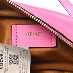 Lambskin Tag Bowling Bag Pink