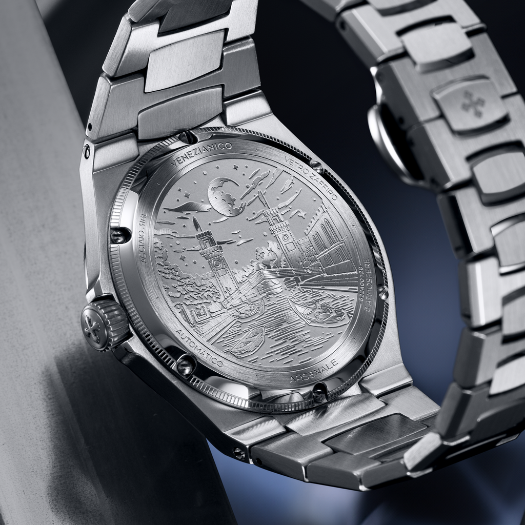 Venezianico Arsenale 40 Men’s Ultra-Thin Automatic Grey Watch
