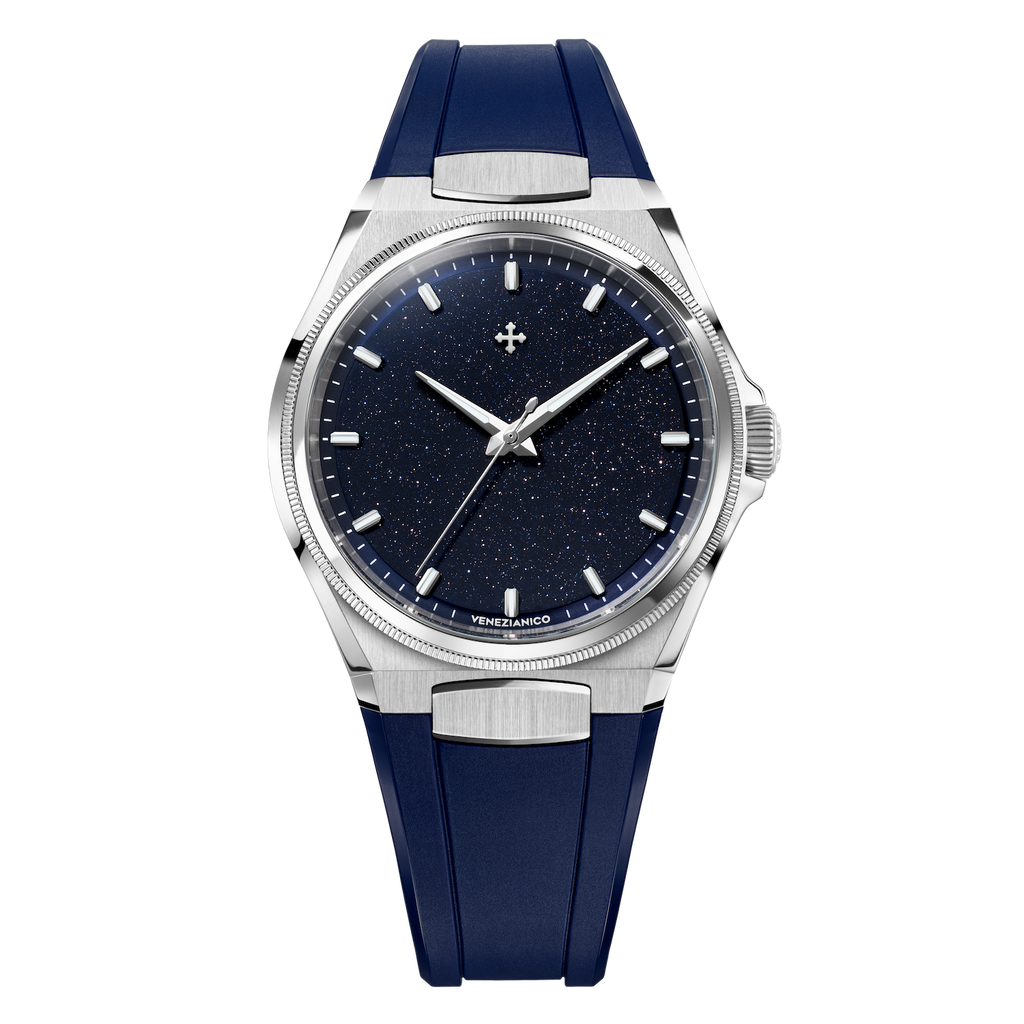 Venezianico Arsenale Avventurina Starry Blue Automatic Watch