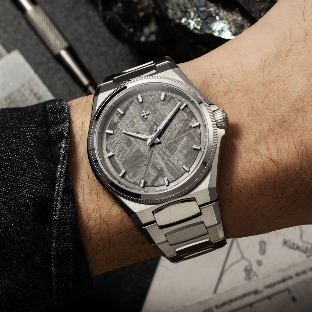 Venezianico Arsenale Meteorite Men’s Meteorite Dial Automatic Watch