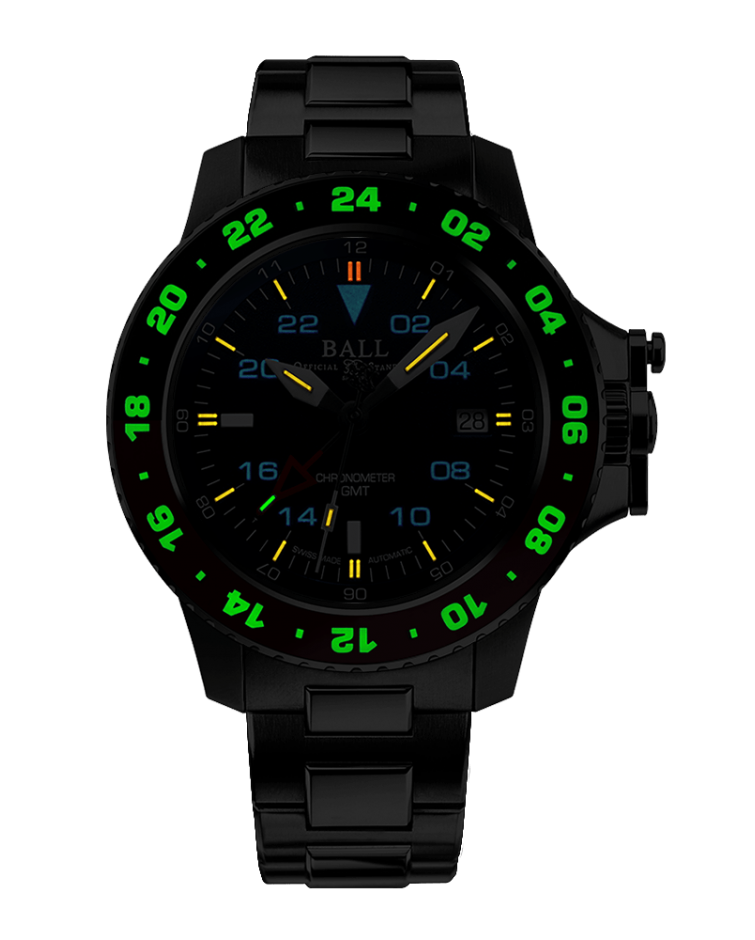 Ball Men's Watch EOD Black Silver
