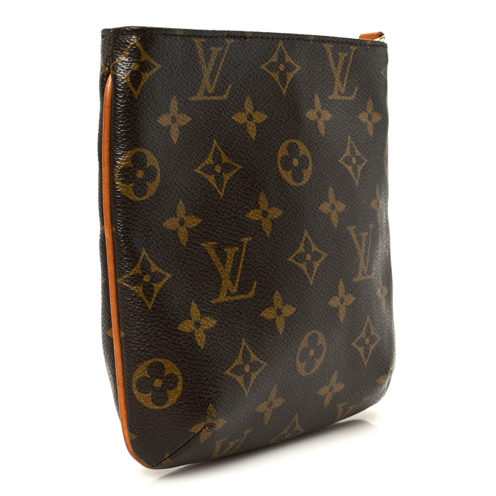 Monogram Partition Wristlet