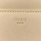 Satinated Calfskin Small 16 Top Handle Bag Beige