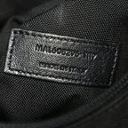 Canvas Calfskin Sid Backpack Black